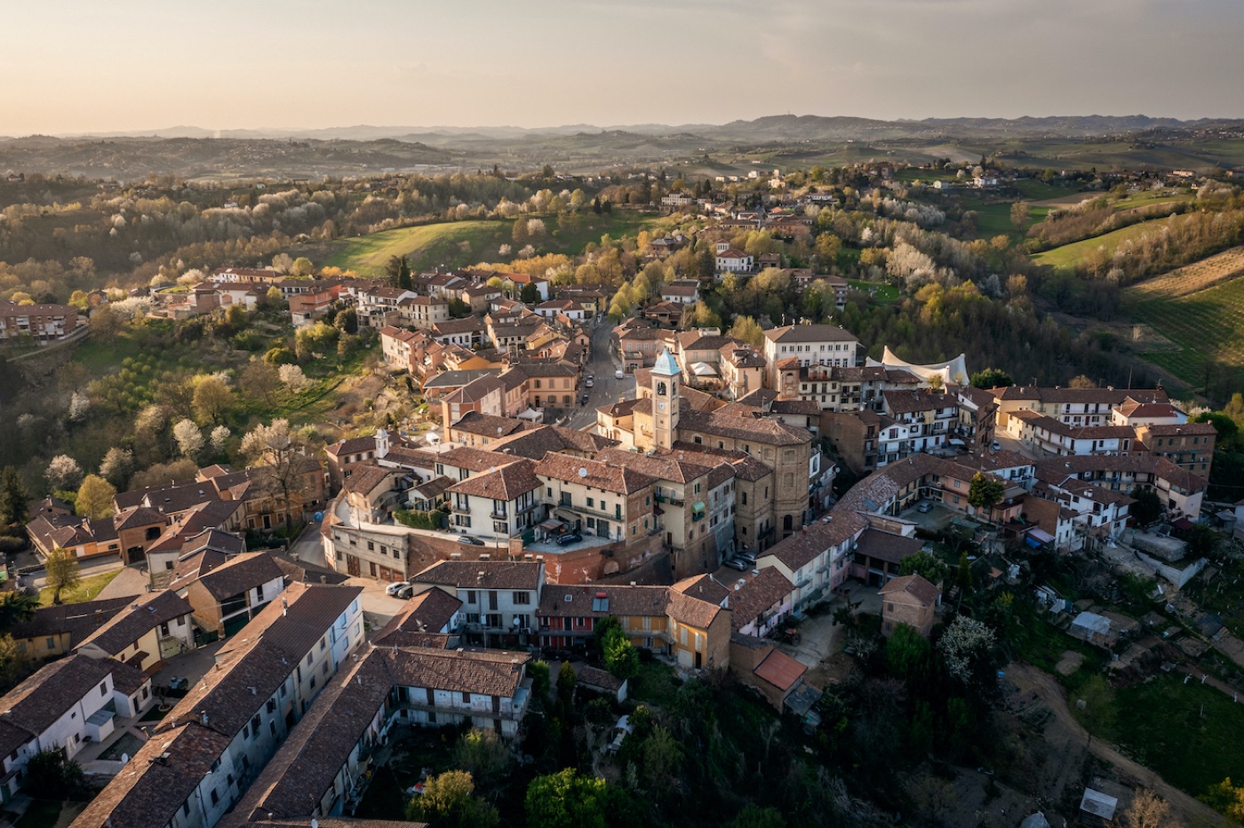 Portacomaro, il borgo nel Monferrato